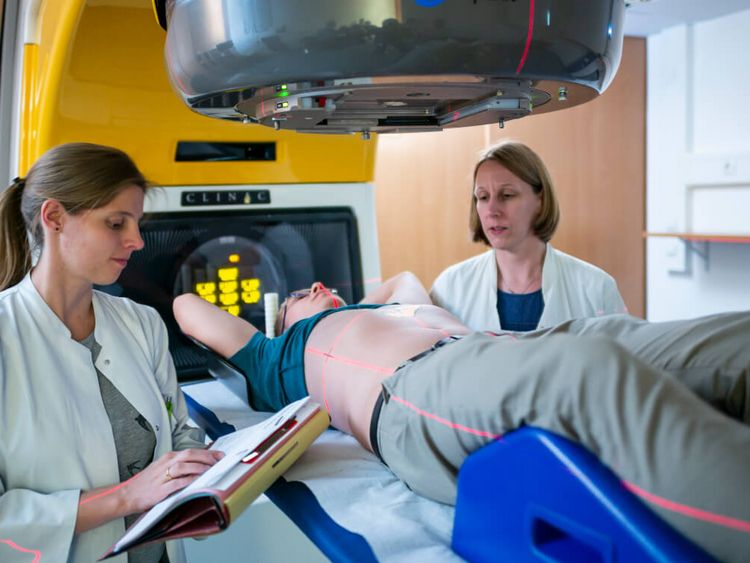Strahlentherapie bei Bronchialkarzinom 