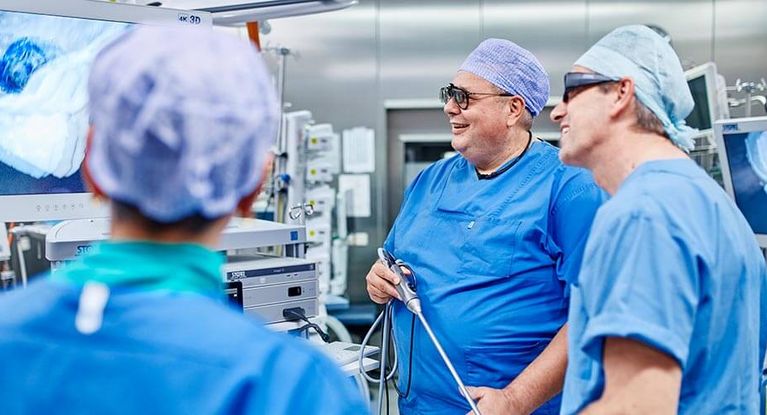 Herz-OP Vorbereitung mit 3D-Model