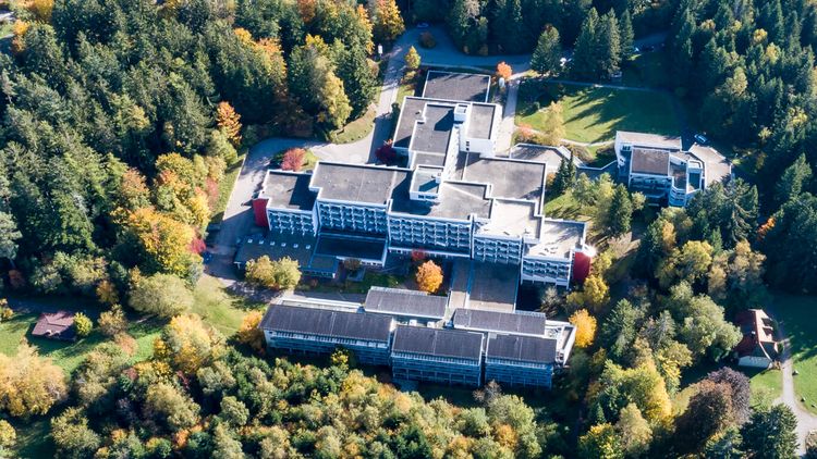 Luftaufnahme Klinik MEDICLIN Albert Schweitzer Klinik / MEDICLIN Baar Klinik