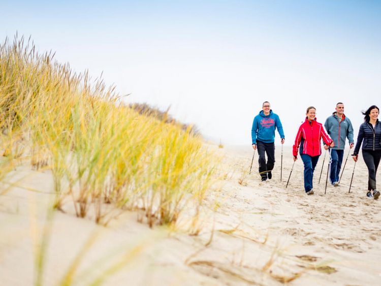 Walking am Meer