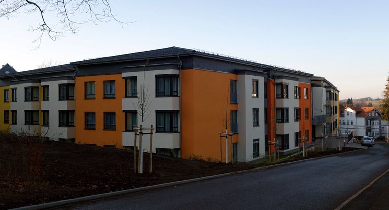 Außenaufnahme der Seniorenresidenz Rennsteigblick