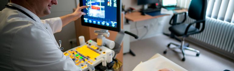 Ultraschall der Gefäße