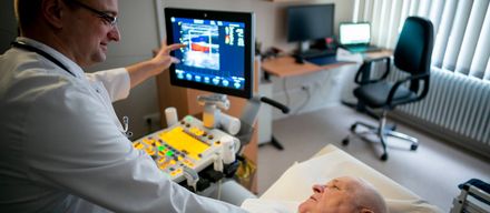 Ultraschall der Gefäße