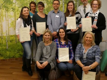 Therapeutische Waldbadebegleiter – Sechs mal mit „sehr gut“ abgeschlossen