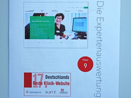 MEDICLIN Staufenburg Klinik: Webseite unter den zehn besten Deutschlands
