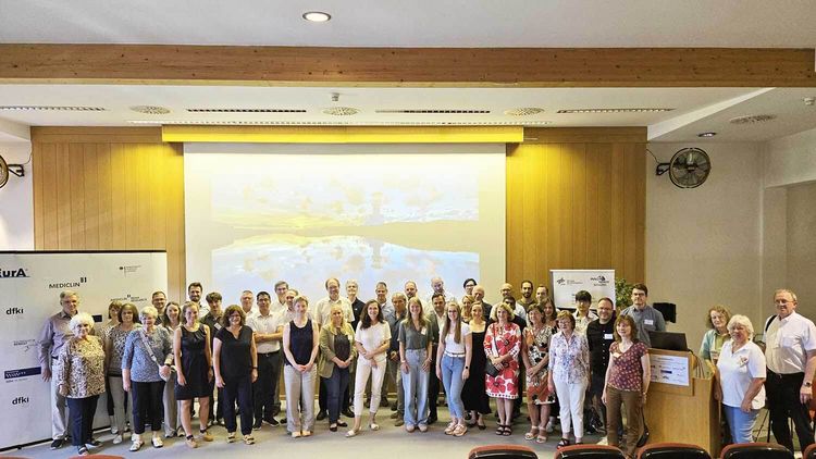 Gruppenbild Space2Health-Veranstaltung Vortragssaal
