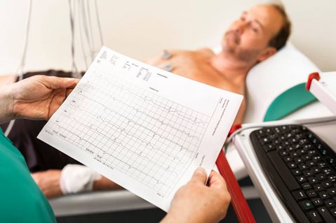 Diagnose Herzinfarkt: EKG