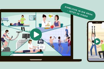 Reha-Szene Screen Ipad und Handy