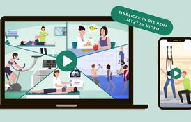 Reha-Szene Screen Ipad und Handy