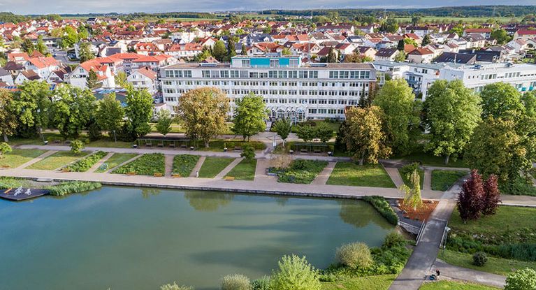 Luftaufnahme der Kraichgau-Klinik