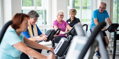 Reha nach Herzinfarkt: Ergometer-Training