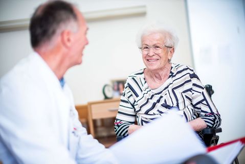 Arztgespräch Demenz