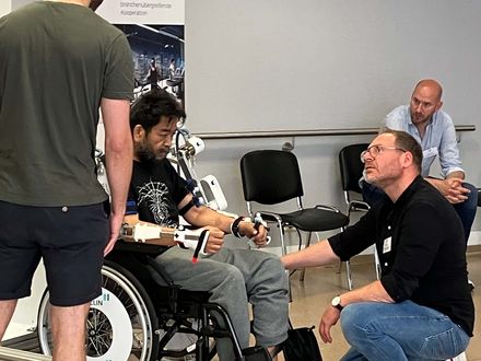 Rehabilitation trifft Raumfahrt