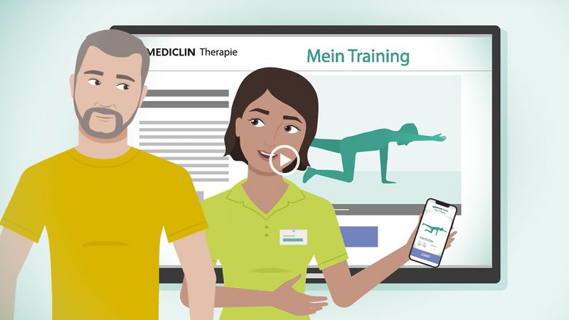 MEDICLIN Therapie-App Video