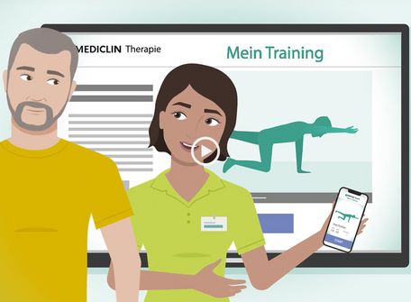 MEDICLIN Therapie-App Video