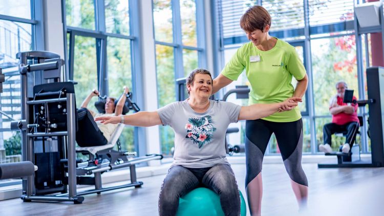 Gleichgewicht üben – orthopädische Reha