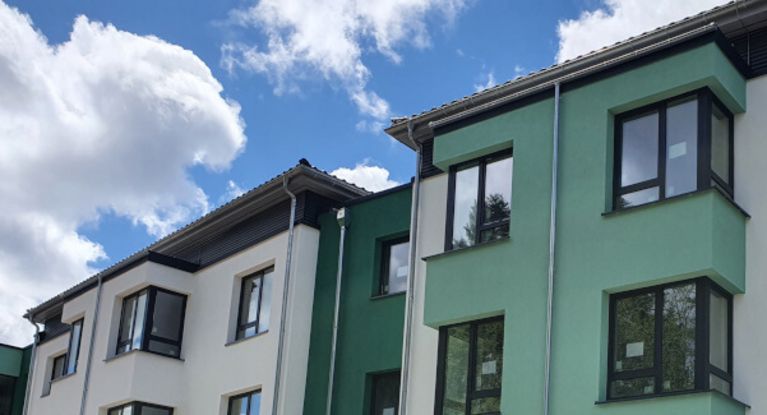 Außenaufnahme Seniorenresidenz Hermann Schall Haus