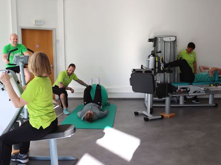 Nach modernsten Standards trainieren