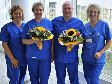 MEDICLIN Herzzentrum Lahr: Zwei Pflegefachkräfte erfolgreich als Pflegeexpert*innen für die Chest Pain Unit zertifiziert