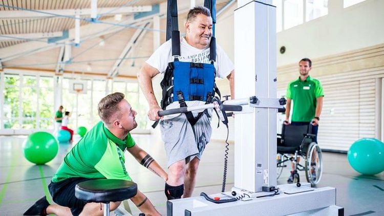 Lauftraining mit Prothese