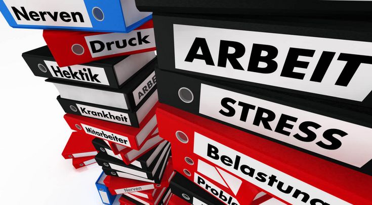 Angst durch Stress