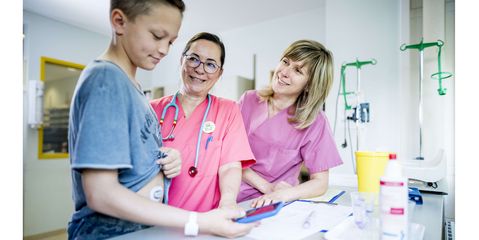 Messergebnisse aufs Handy