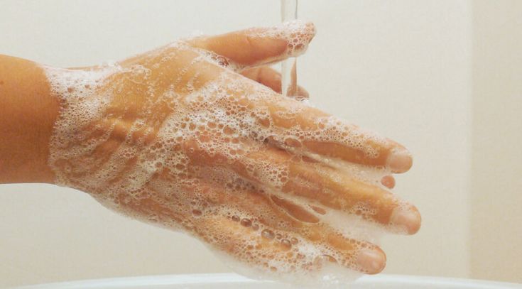 Sepsis vorbeugen: Hände waschen