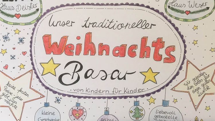 Weihnachtsbasar von Kindern für Kinder in Bad Münder