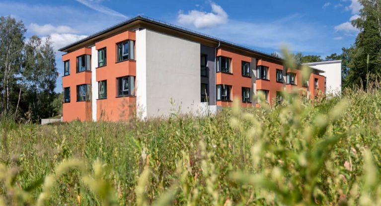 Außenaufnahme der MEDICLIN Seniorenresidenz Brunnenbergblick