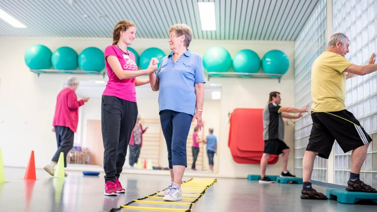 Reha bei Osteoporose 