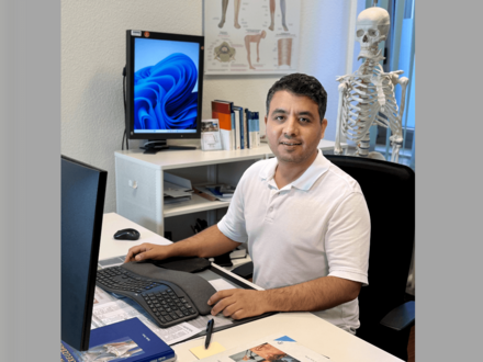 Neuer Chefarzt: Zafar Nuraliev leitet die Orthopädie der MEDICLIN Reha-Klinik am Sendesaal