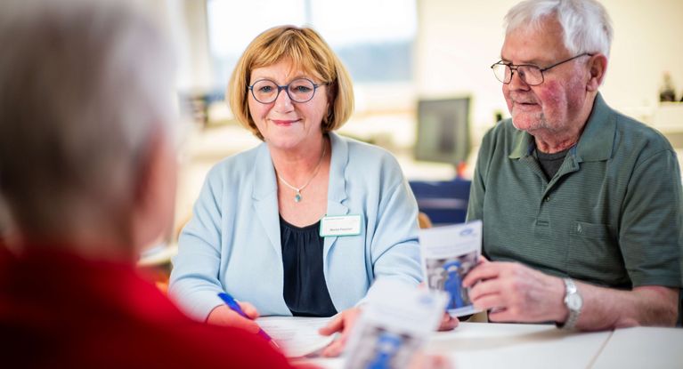 Senioren im Austausch