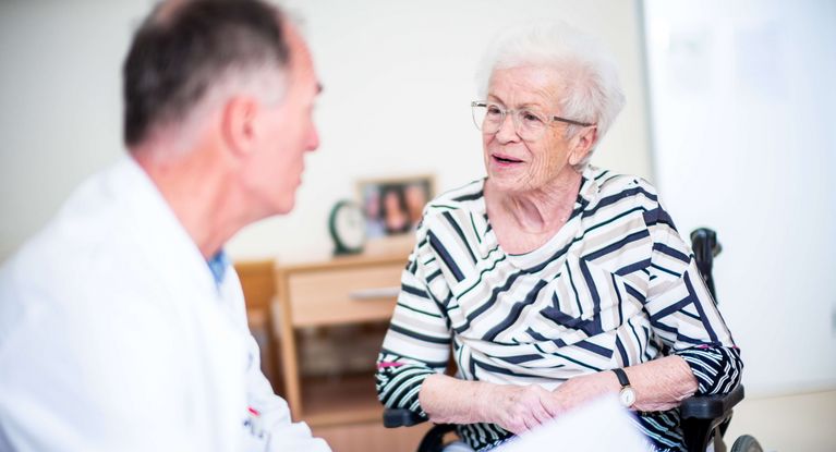 Arztgespräch Geriatrie 